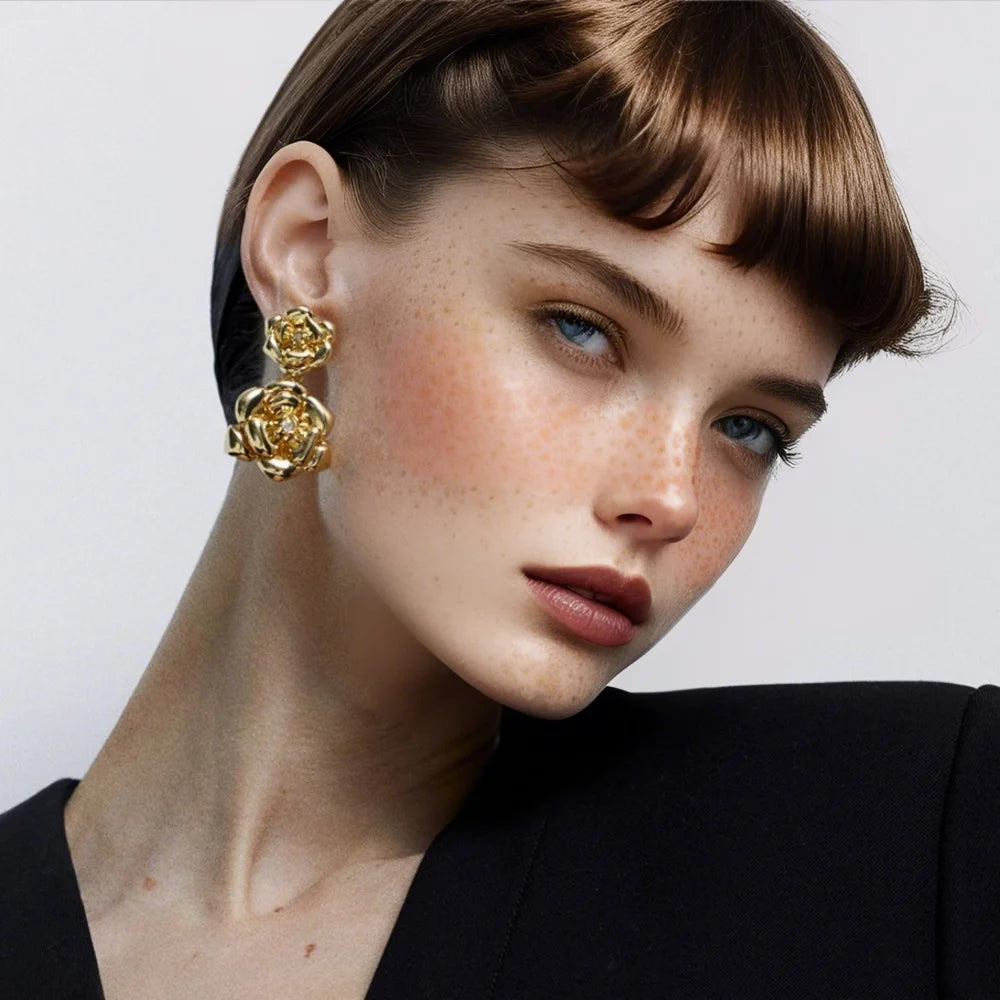 Elegant Plated Earrings For Women