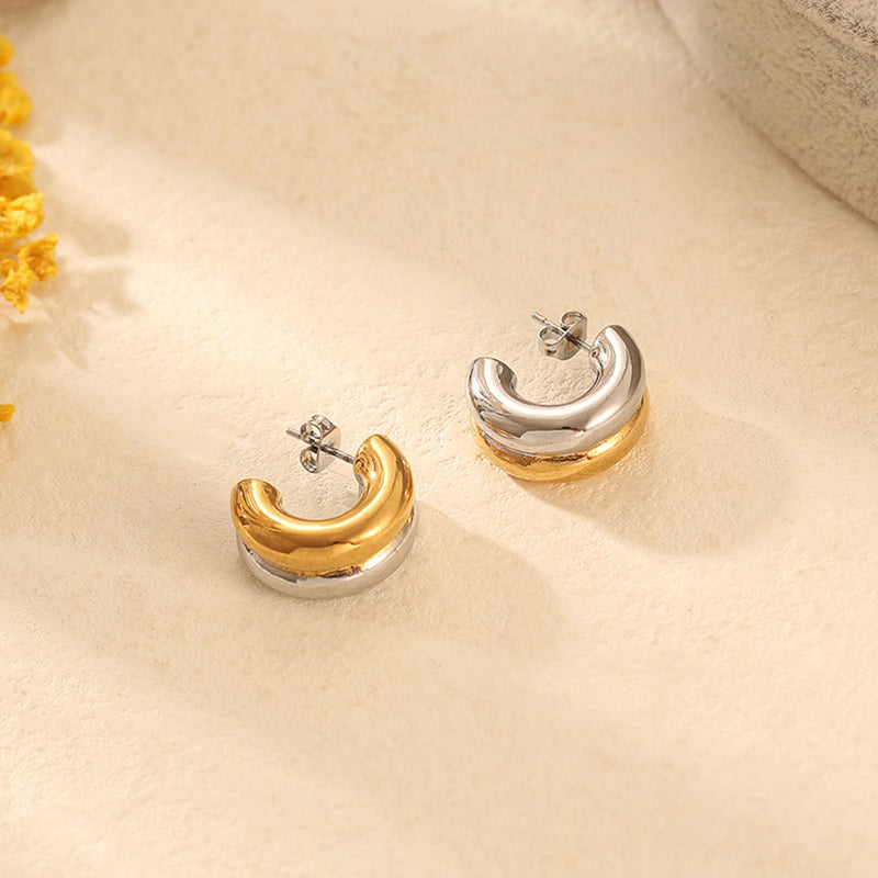 Gold&Silver Plated Earrings for Women