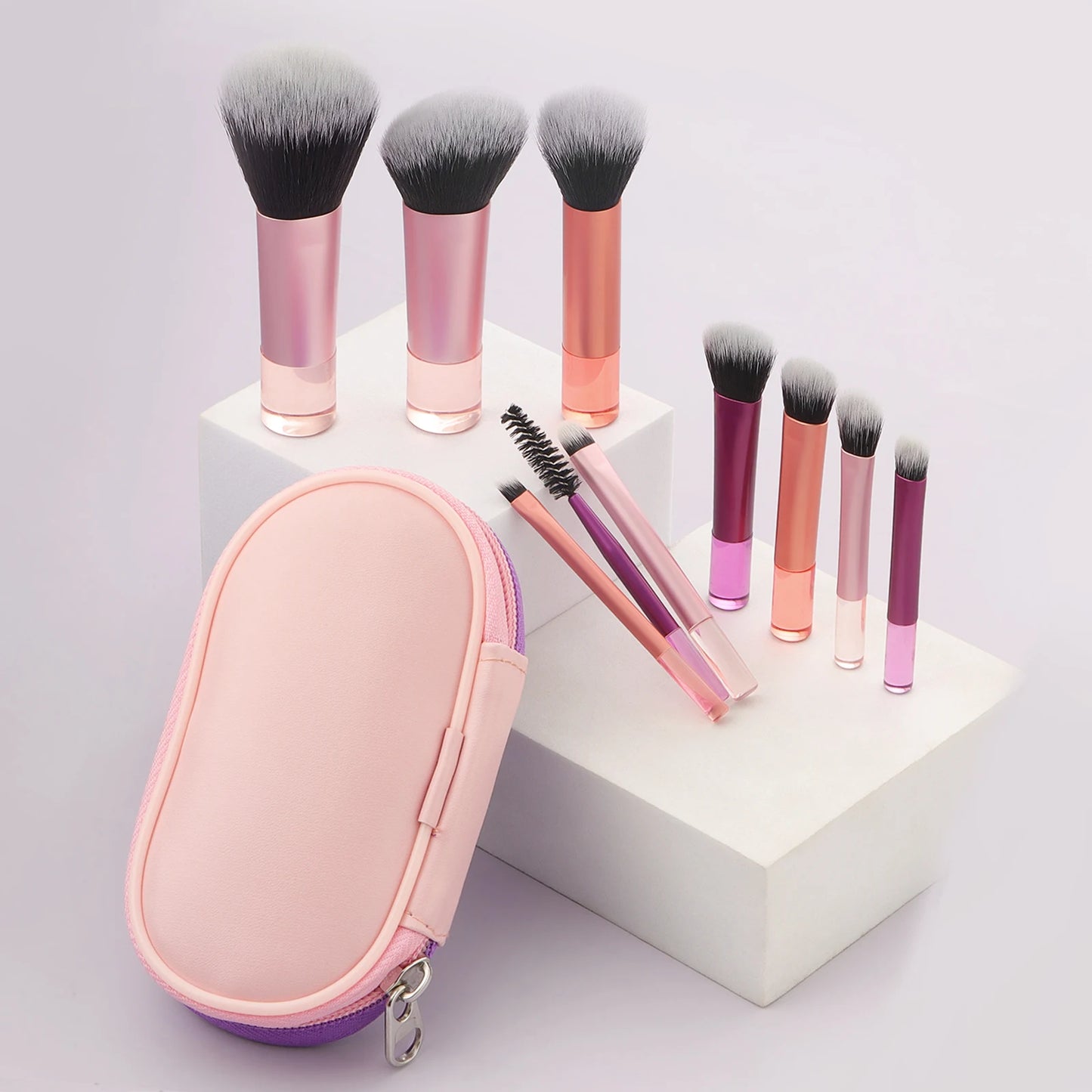 Sets Makeup Brushes 10pcsn with bag multifunctional