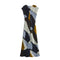 New Satin texture style Printed Dress printed