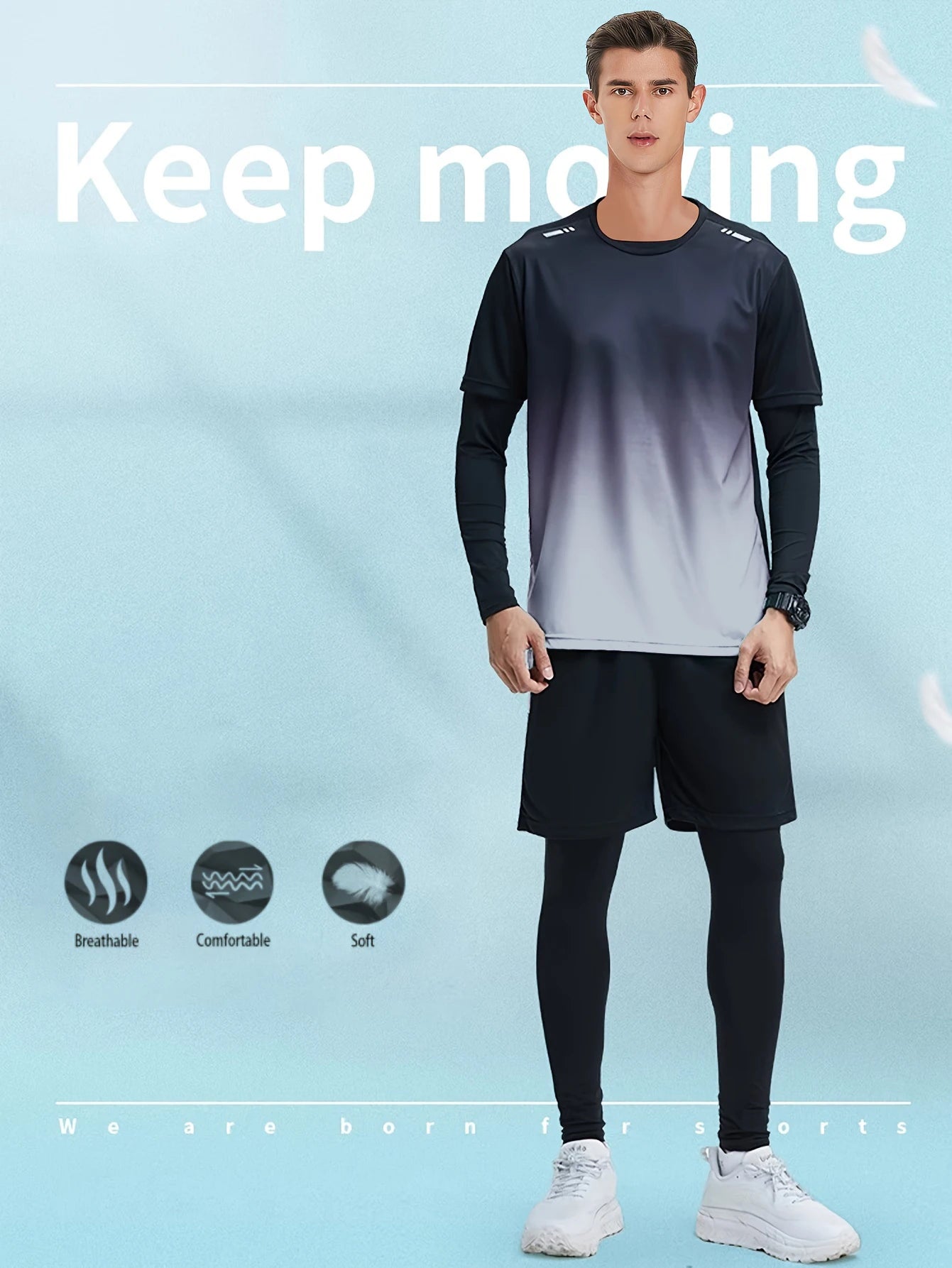 Men's Sports Set 4pcs