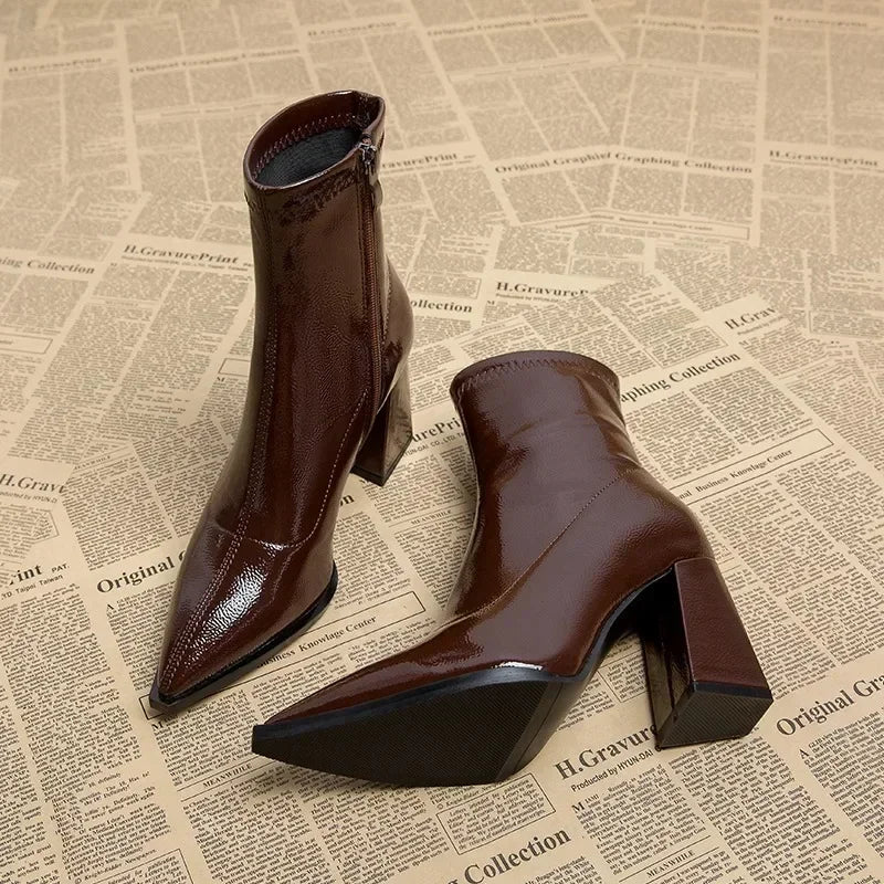 Women's Boots Pointed Shoes for Women New Side Classic Daily Boots Women Boots