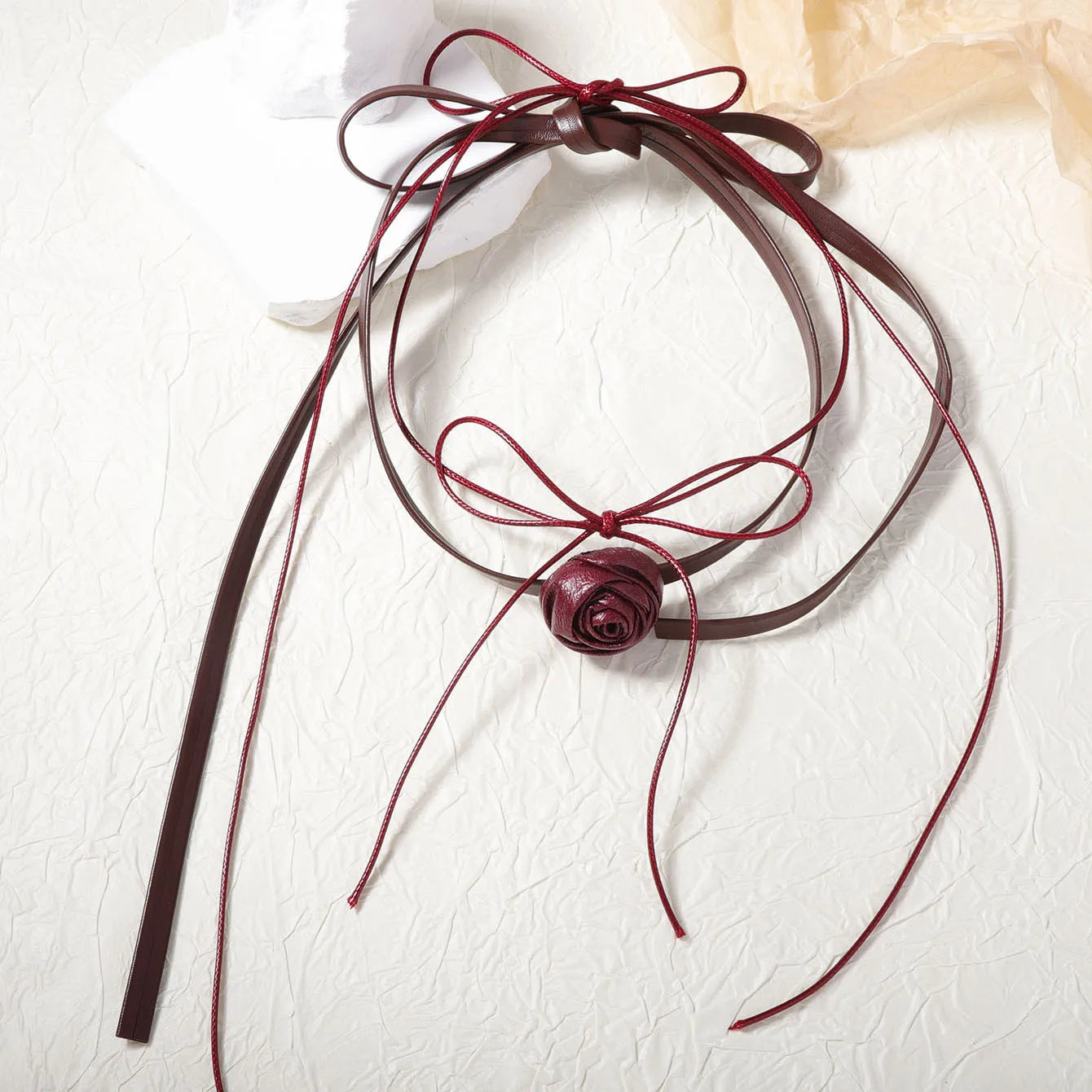 Trendy Style For Women's Jewelry With Flower Pendant Adjustable