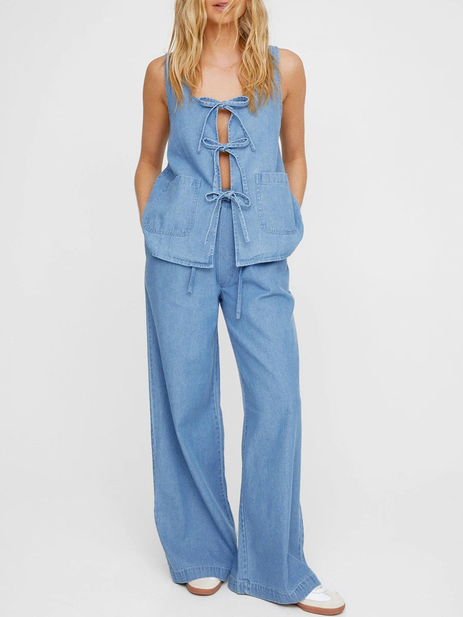 New Collection Women's Vintage Suit Denim