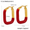 Women's New Earrings Stainless Steel Gold plated