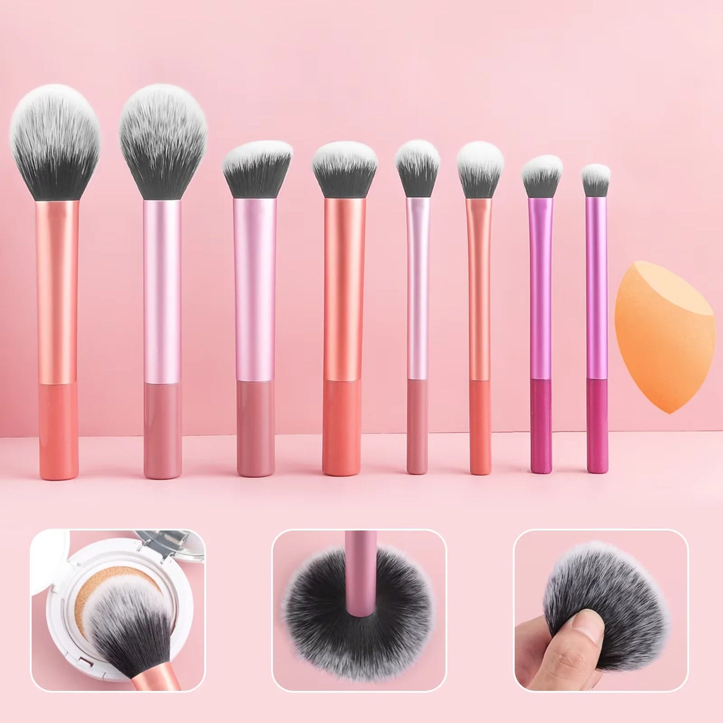 Set Brush 8pcs Pro Makeup