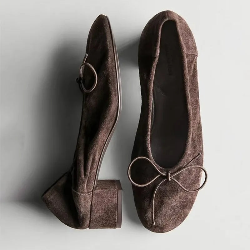 Women Round Toe Ballet Shoes