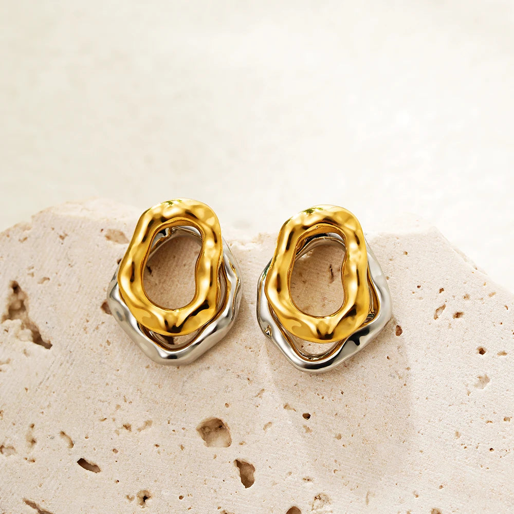 Gold&Silver Plated Earrings for Women