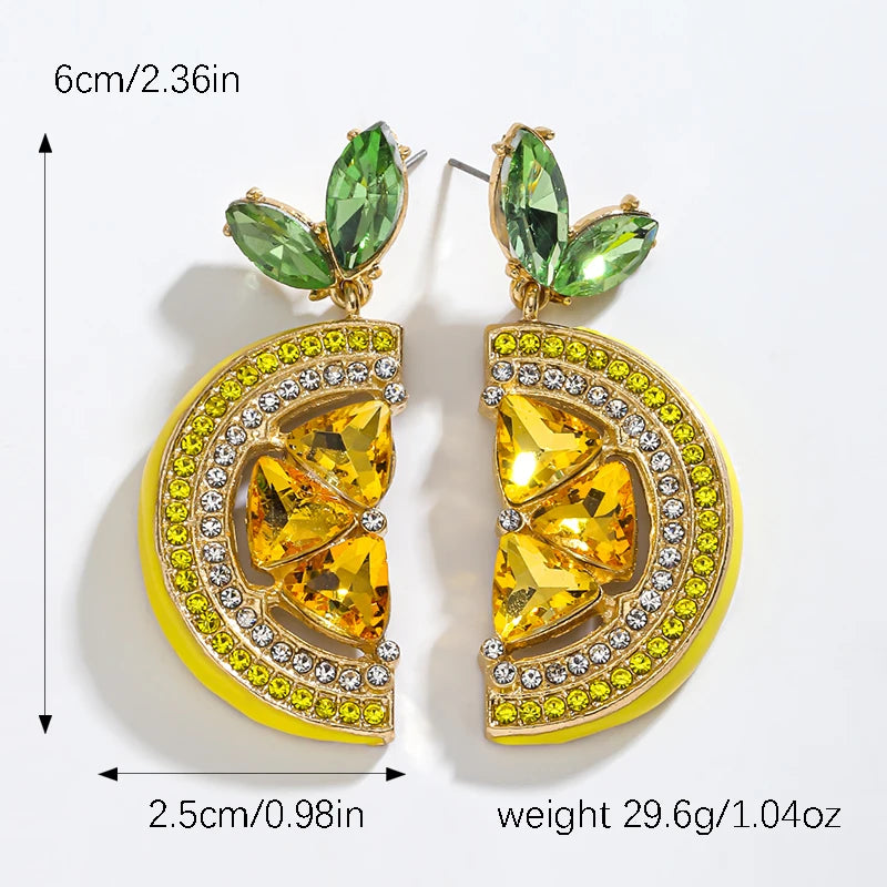Trendy FunFruit Summer Earrings