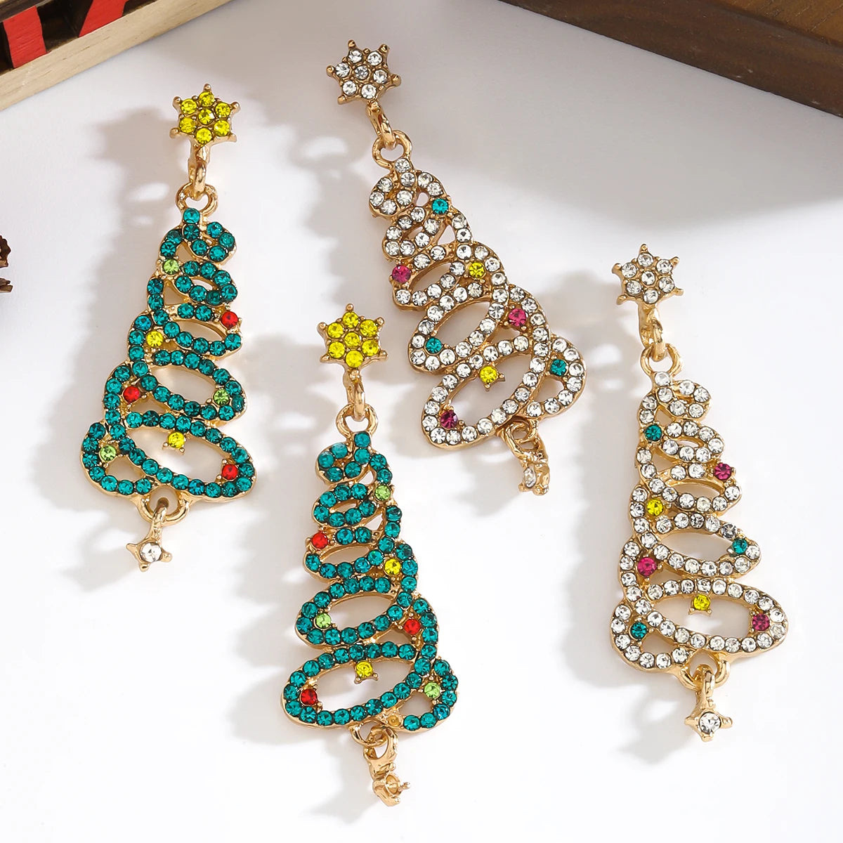 Christmas Tree Earrings Earrings