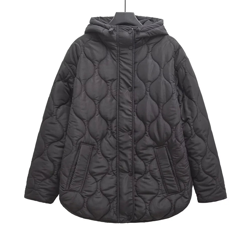 Women's Long LooseCotton Jacket Coat