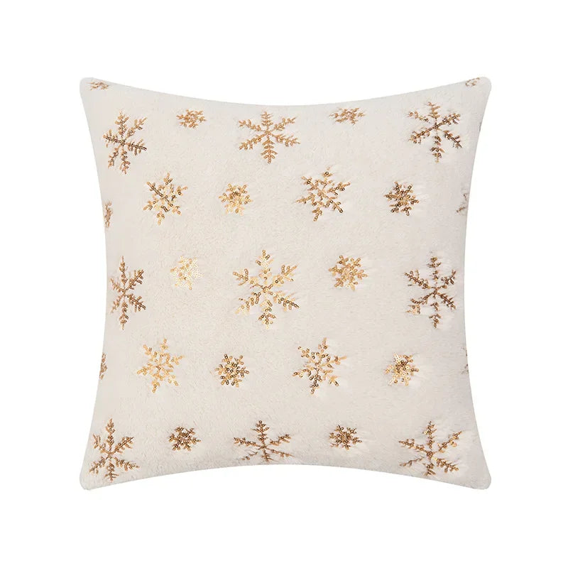 Snowflake cushion cover Christmas