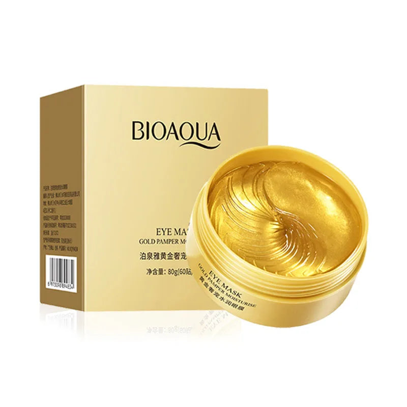 60pcs/box Collagen Eye Mask Moisturizing Firming Anti Dark Circles Eyes Care Gel Masks Eyepatch Beauty