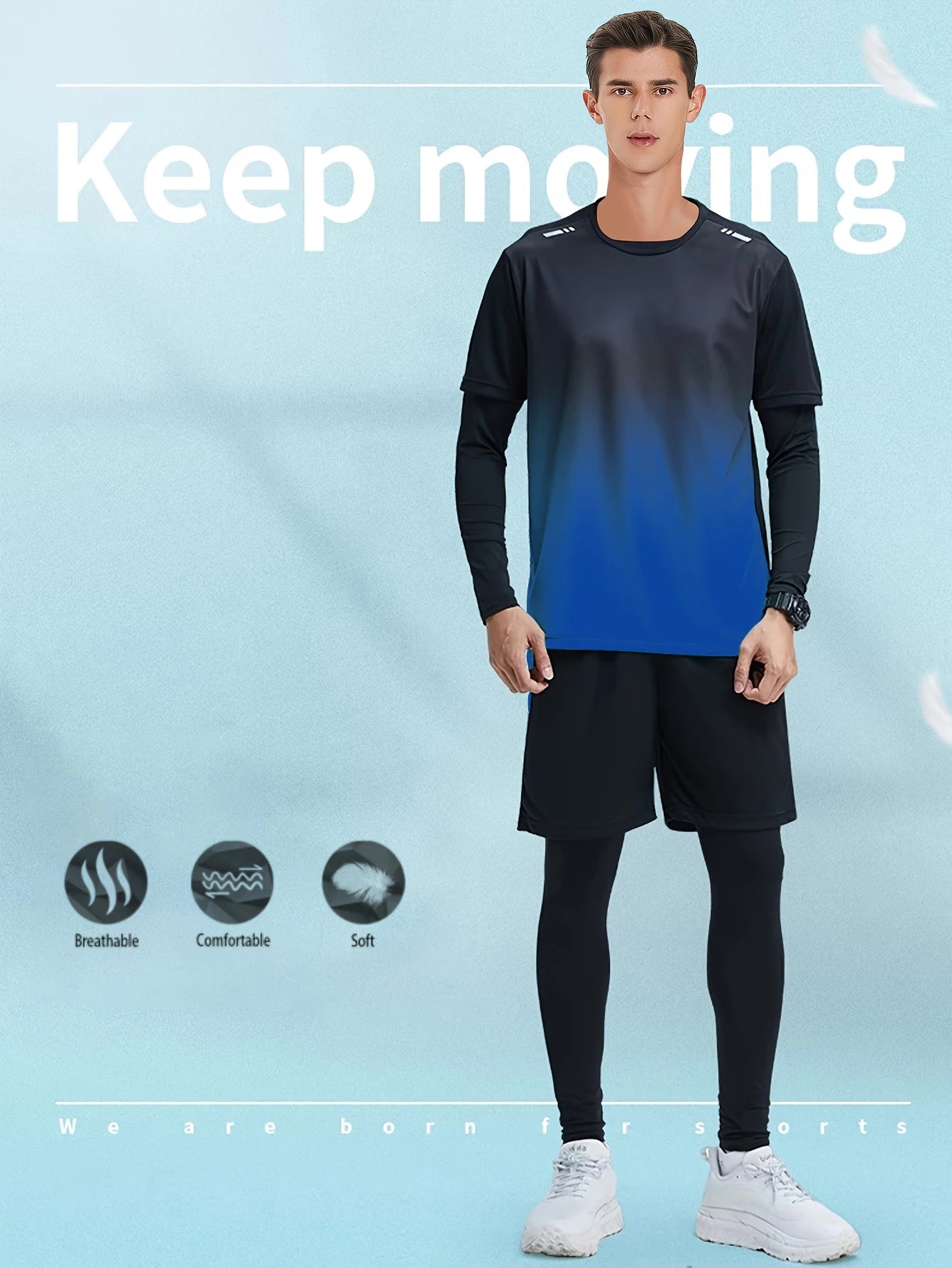Men's Sports Set 4pcs