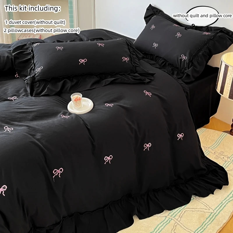 Set ruffles Duvet Cover
