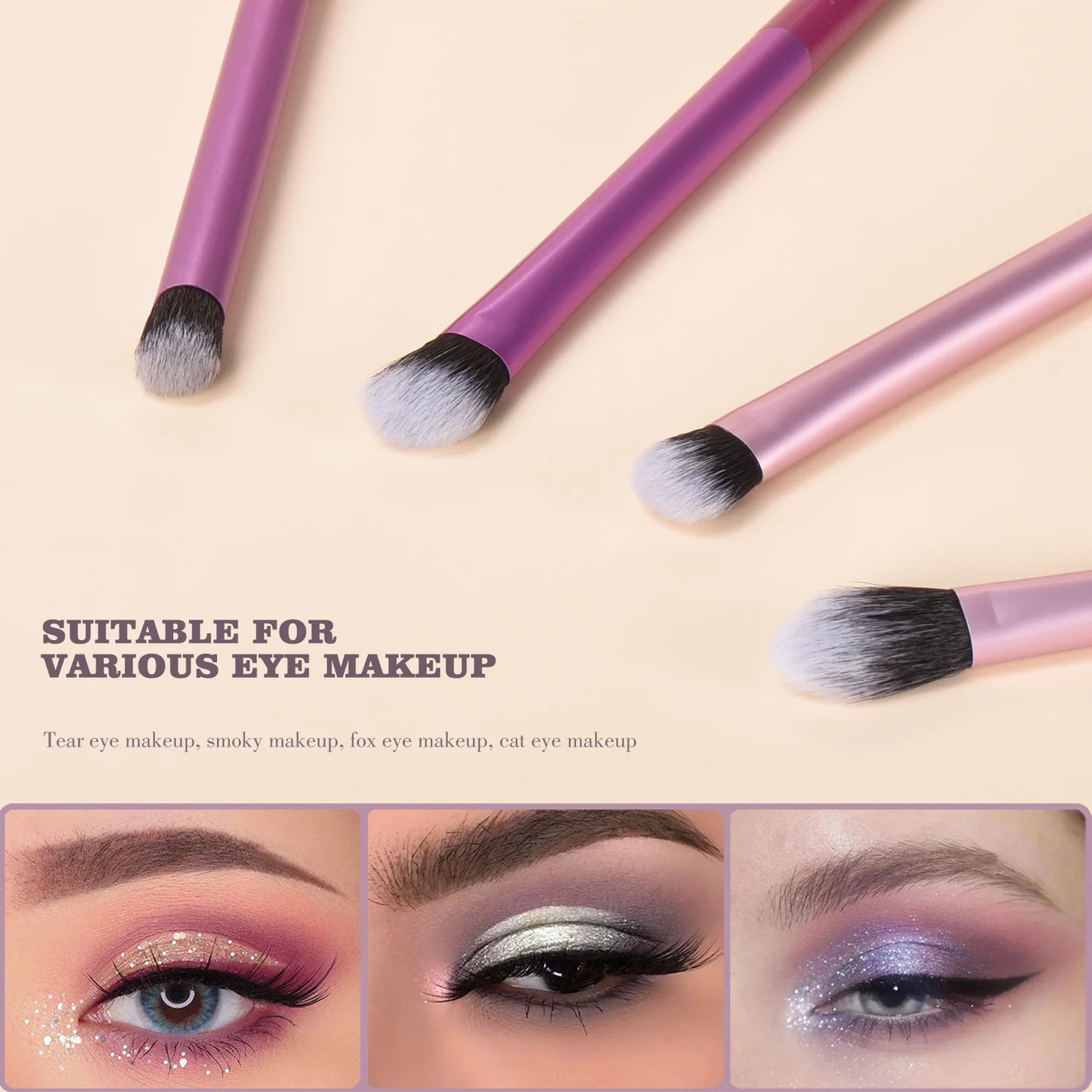 Set Brushes 7Pcs Makeup