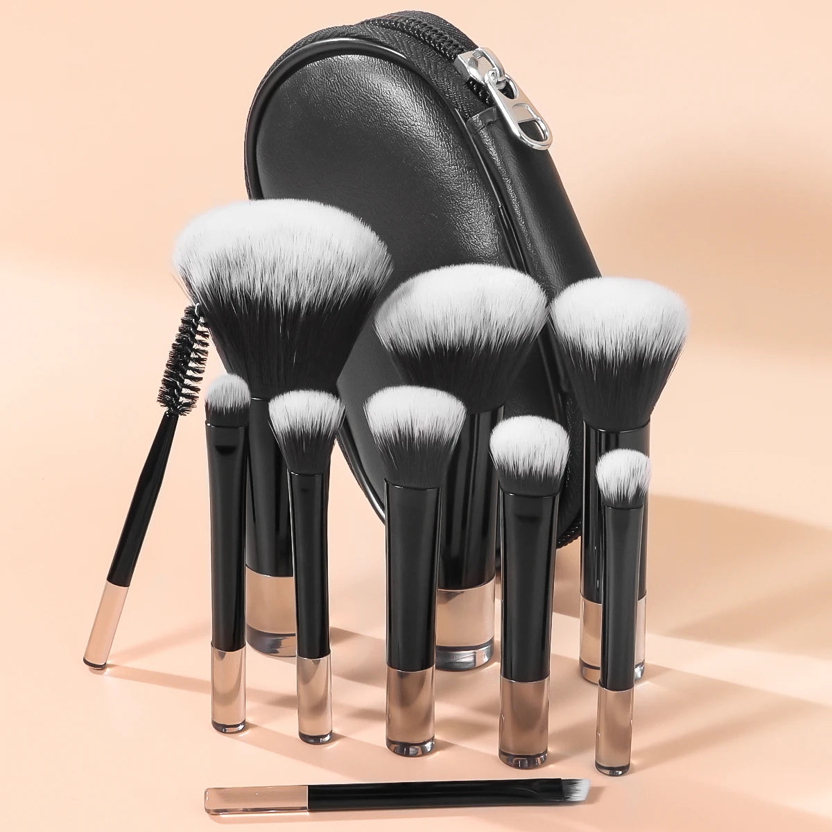 Sets Makeup Brushes 10pcsn with bag multifunctional