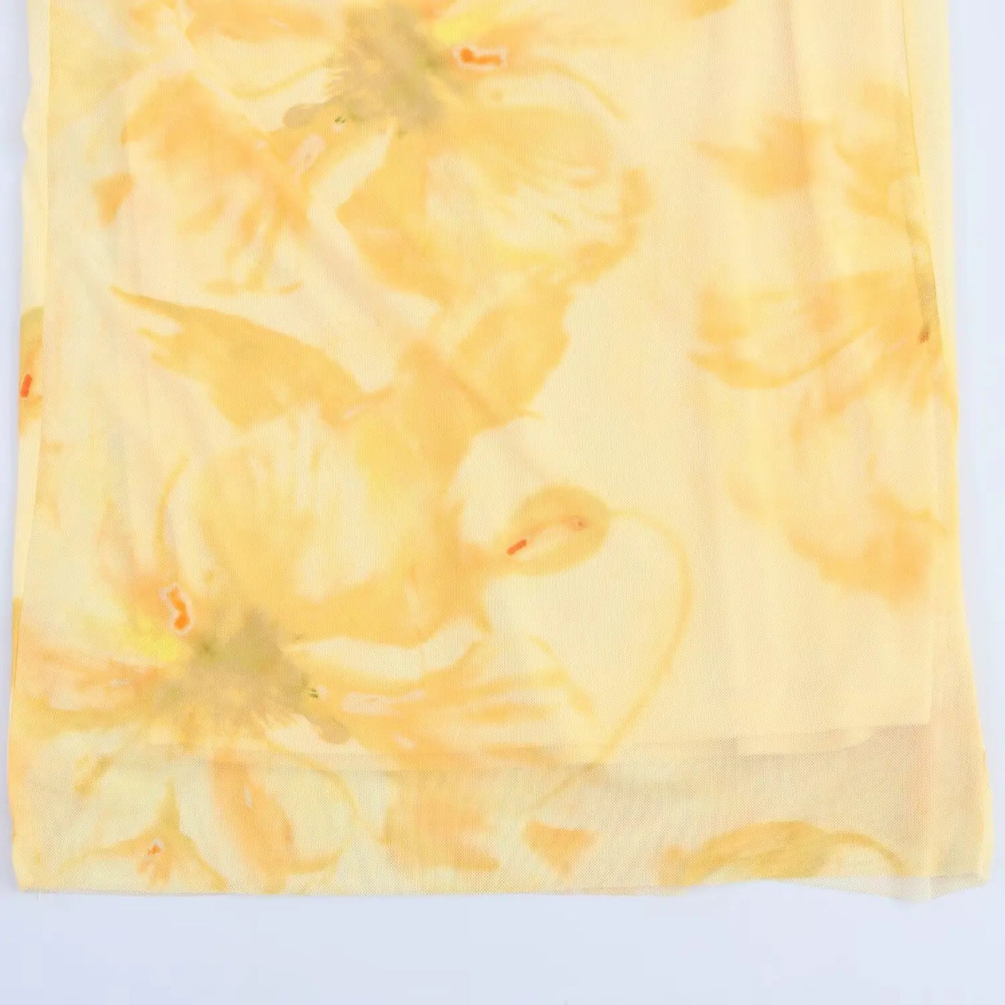 New printed pleated dress