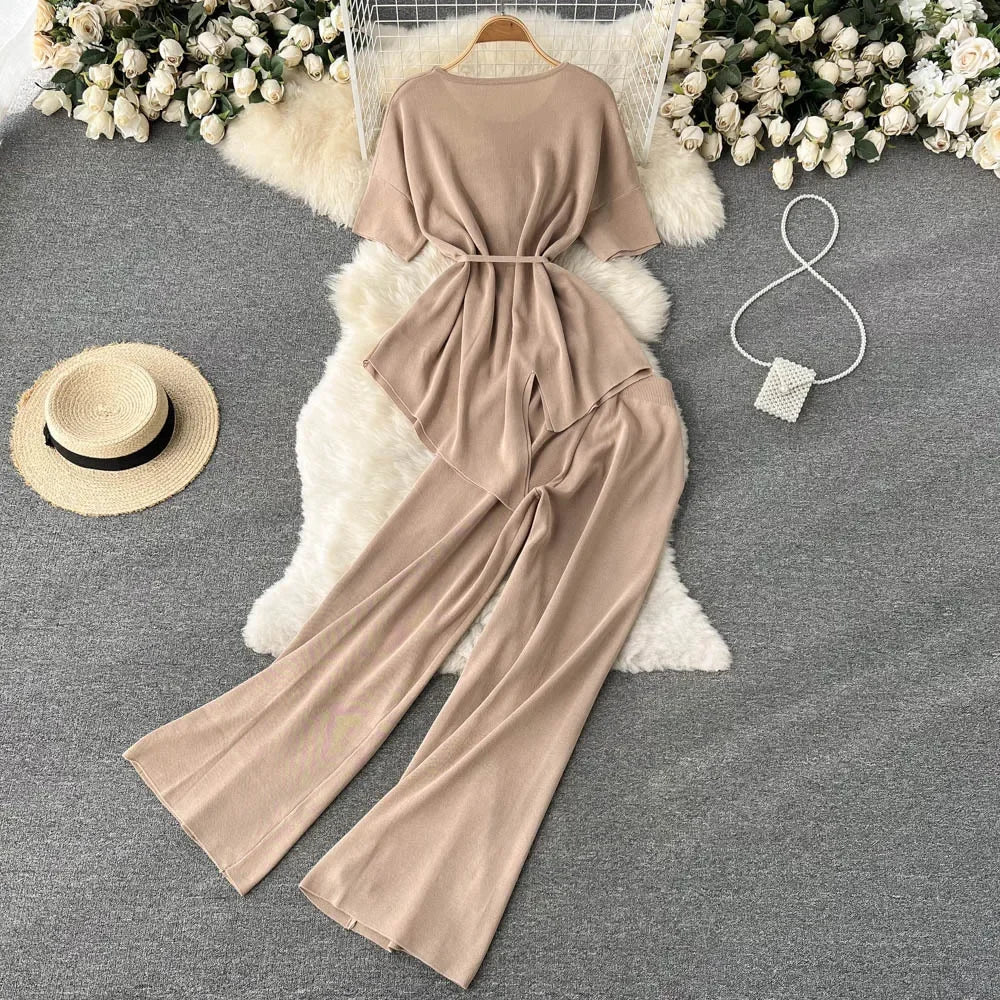 Women 2 Pieces Set Fashion Outfits