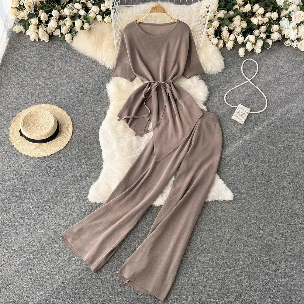 Women 2 Pieces Set Fashion Outfits