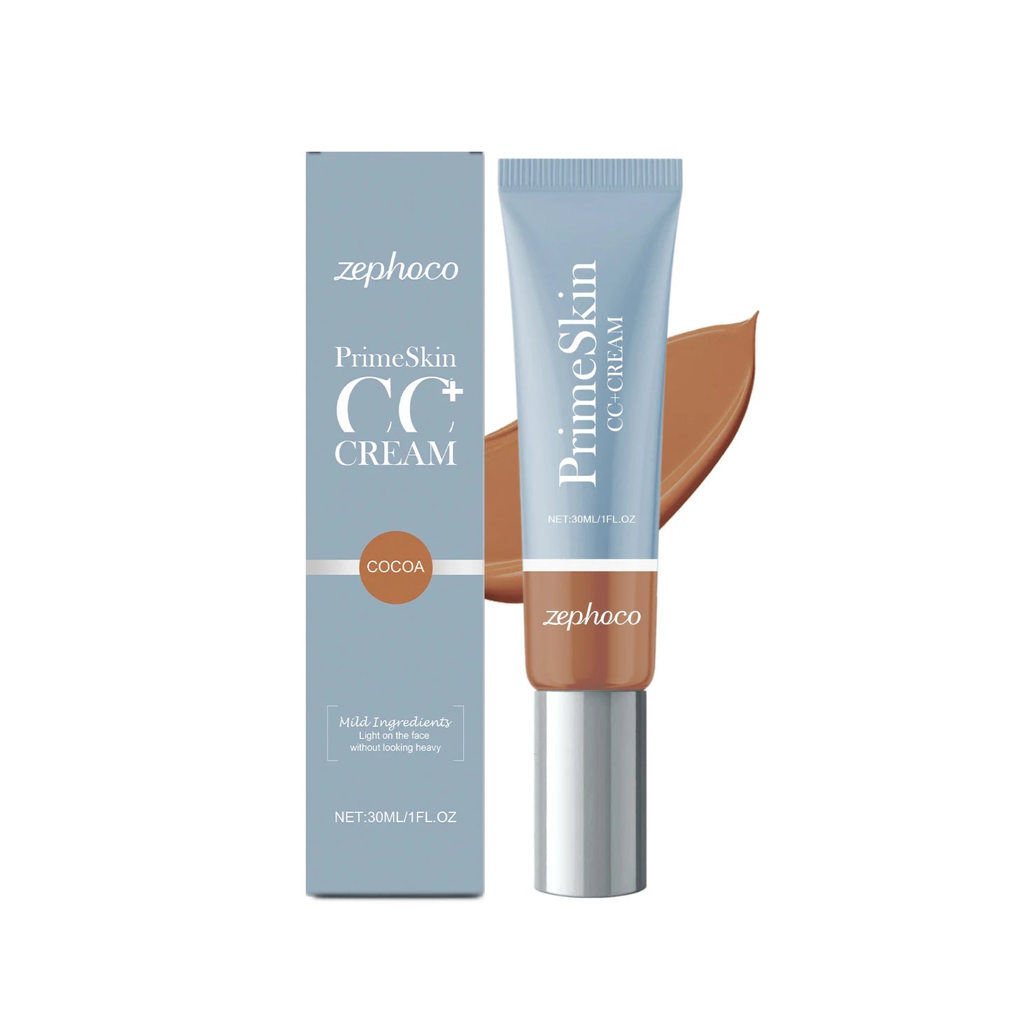 Multi Color Lightweight Liquid Foundation Hydrating Brightening Non-sticky Perfect Converage Reduce Redness Refreshing CC Cream