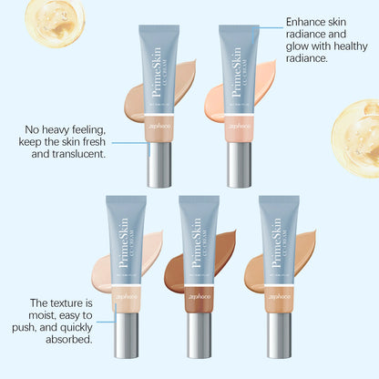 Multi Color Lightweight Liquid Foundation Hydrating Brightening Non-sticky Perfect Converage Reduce Redness Refreshing CC Cream