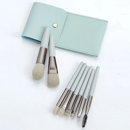 Set 8Pcs Pro Mini makeup Brushes