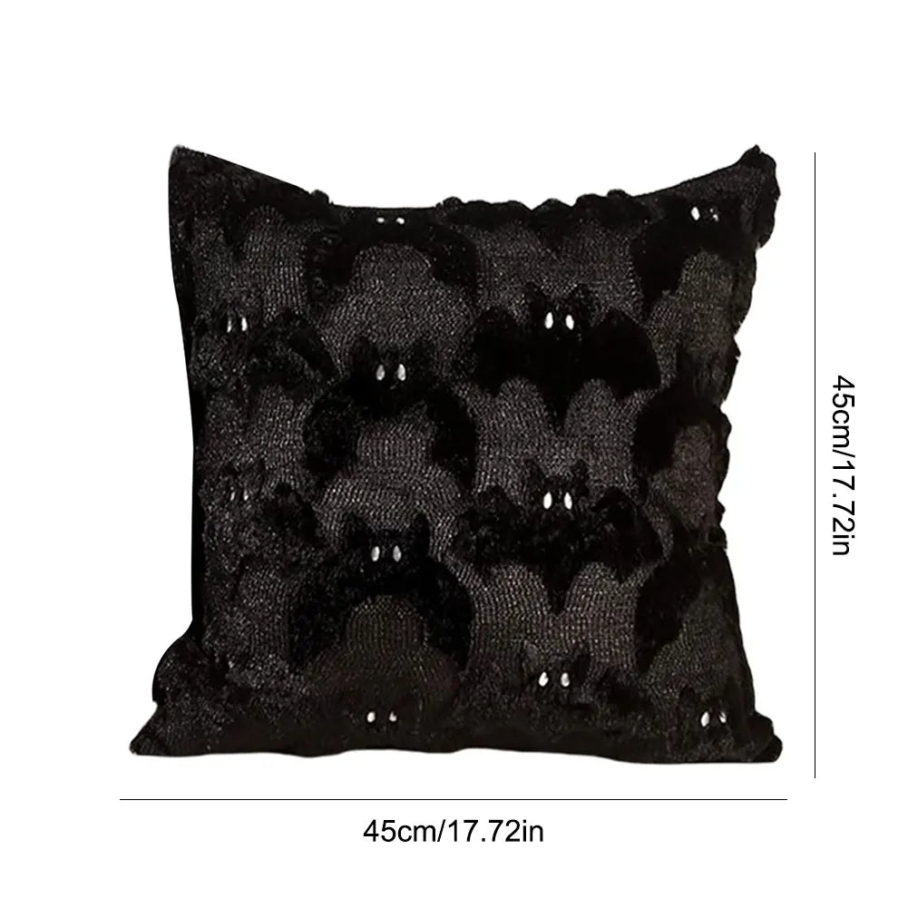 45*45cm Ghost Pumpkin Cushion Cover Halloween Throw Pillow Cover Pumpkin