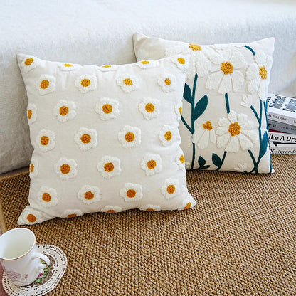 Floral Cover Cushion Pillow Case For Living Room