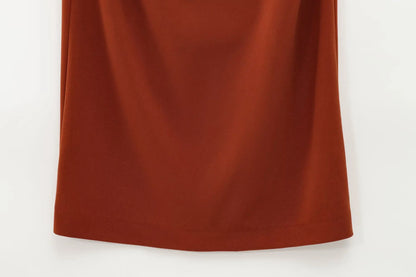 Top Pleated Slim Dress