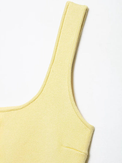 Trendy Elegant knitted camisole