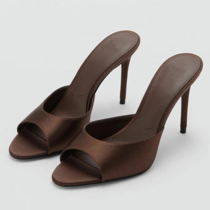 Satin Women's Sandals Fashion Open Toe Comfortable