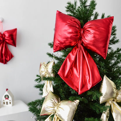 Christmas 3D sequin bow decoration ornament for Christmas tree