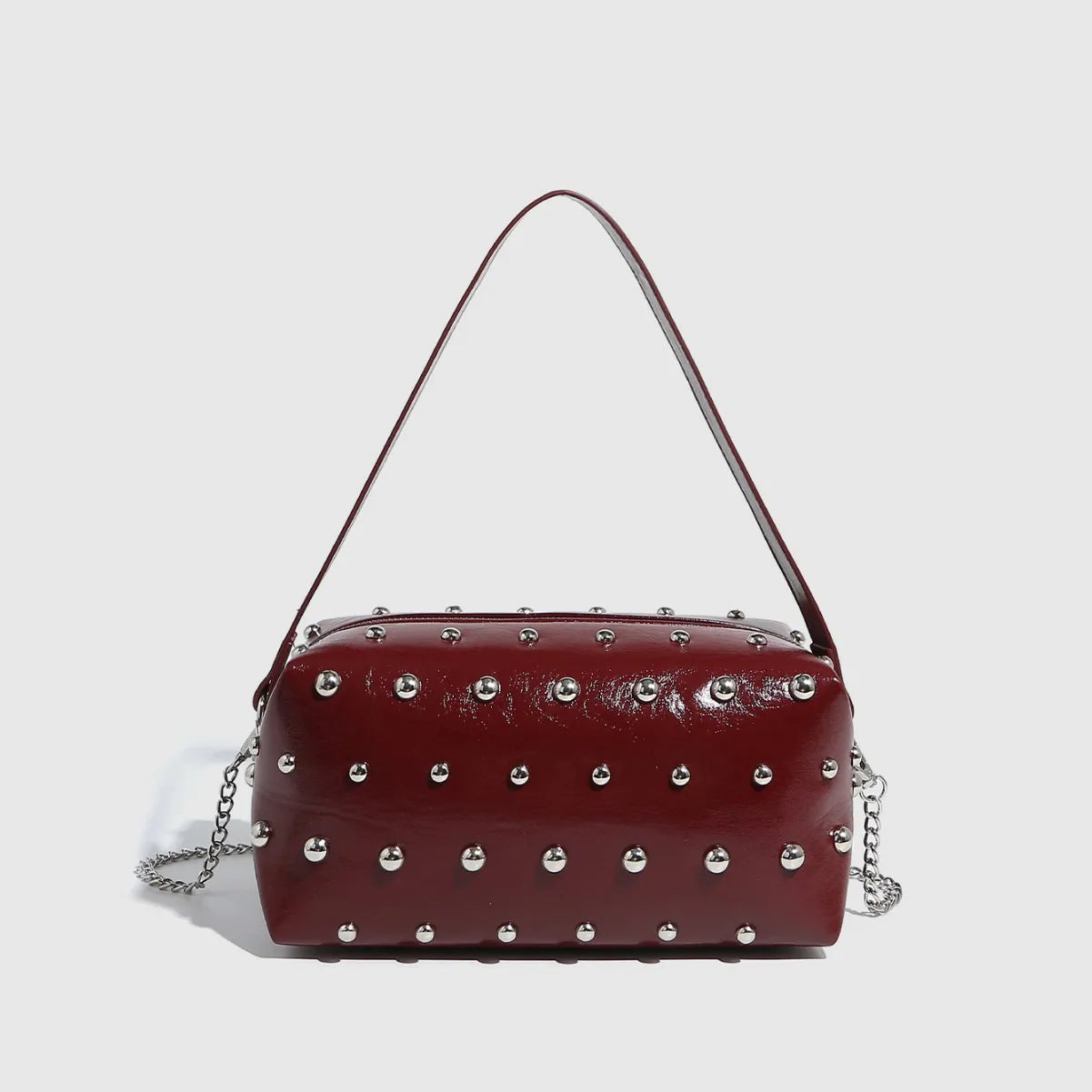 Luxury Rivet Shoulder Bag Fashion Chains Crossbody Bags for Women