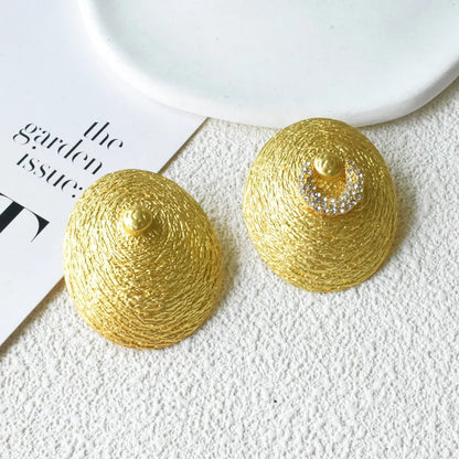 Baroque Style Vintage Resin Big Eyes Dangle Earrings For Women