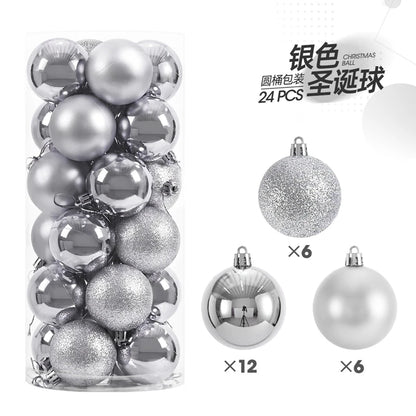1Box 3/4cm Christmas Balls Christmas Tree Ornaments Xmas Hanging Tree Pendants
