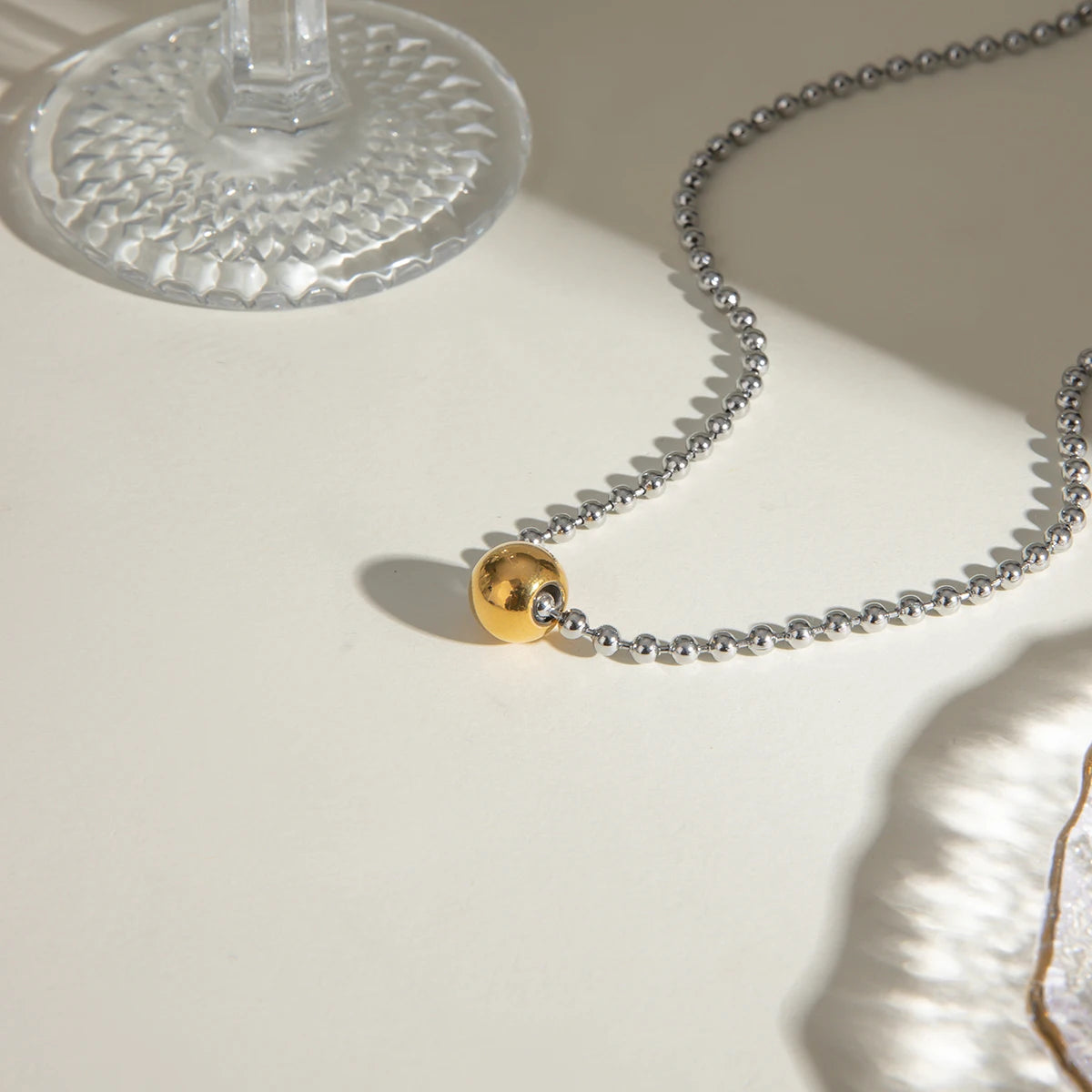 Elegant Gold Plated Necklace