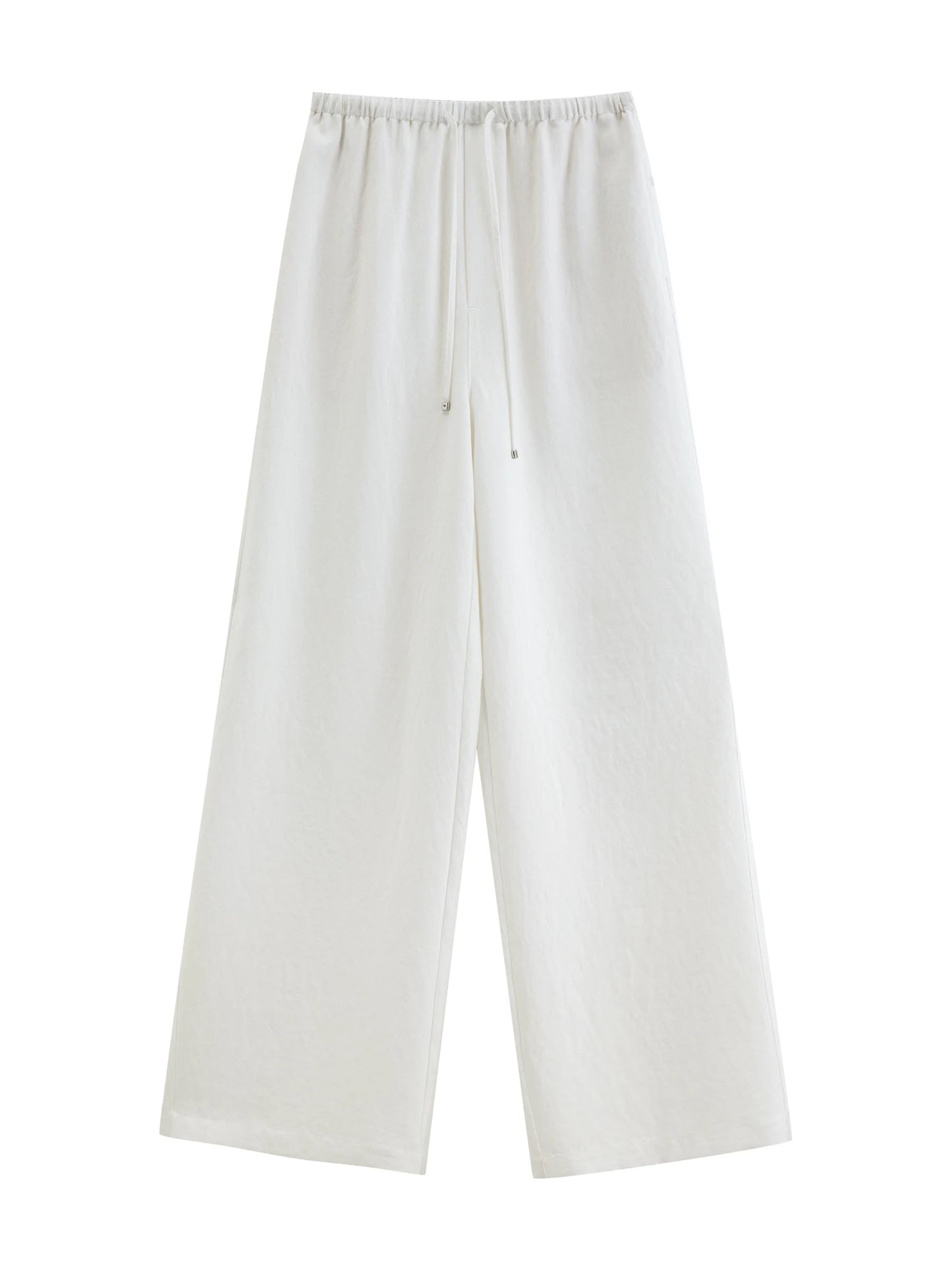 Relaxed Old Money Style White Shirt and Casual Style Pants Set for Women 2026 Summer New Arrival Resort Casual Outfit