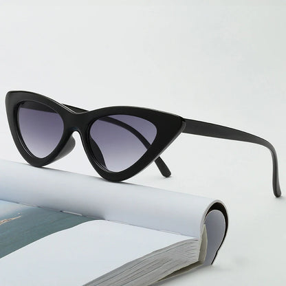 Fashion Cat Eye Sunglasses Women Brand Designer Ocean Colorful Shades UV400 Mirror Sun Glasses Female Punk Eyewear