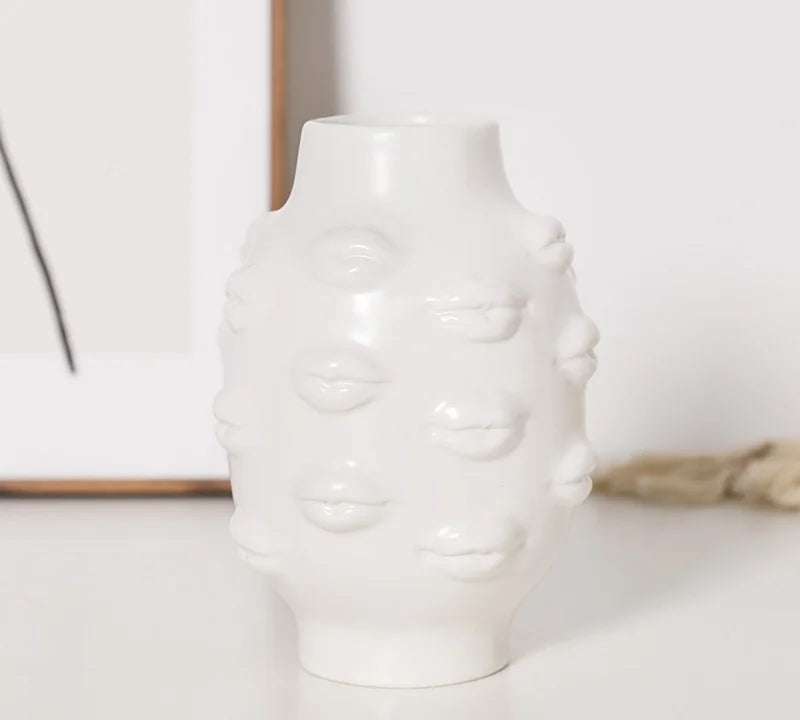 Vase Ceramic Flower for Home Decoration