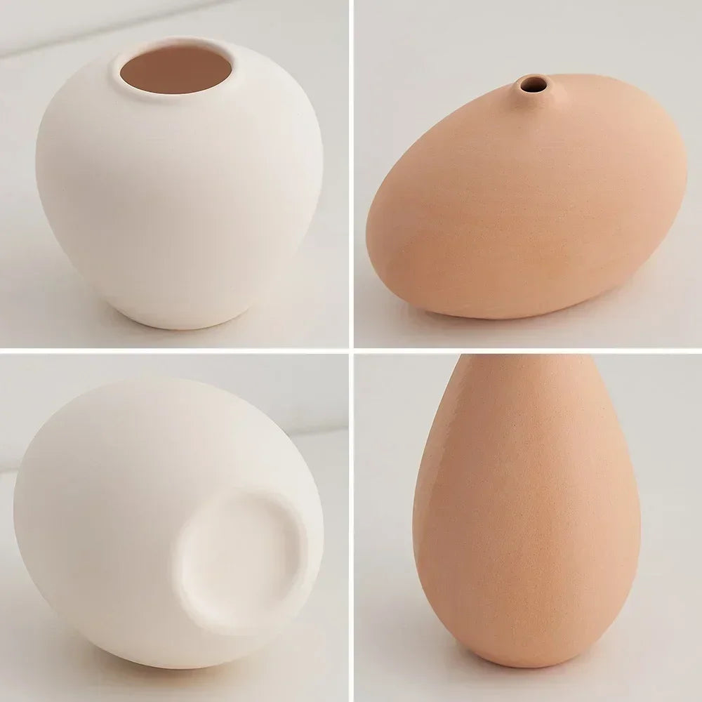 Ceramic Vase Creative and Minimalist Arrangement