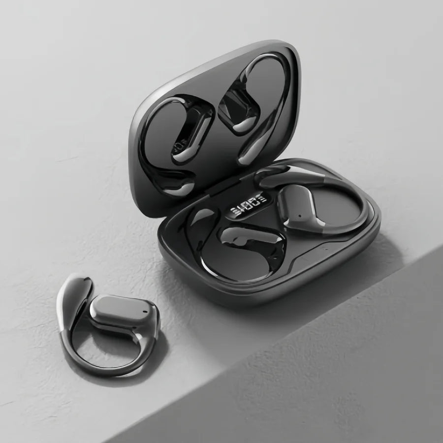 Fone Bluetooth Earbuds Wireless Headphones Professional Bluetooth Headsets Include Ergonomic Boom Mics for Superior Clarity