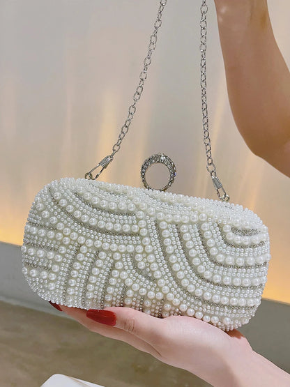 Luxury Pearl Handbag For Women