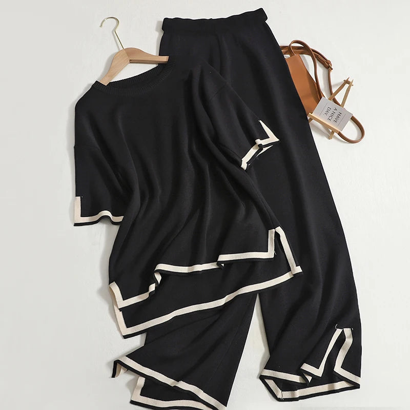 Women Two-piece Set Loose Casual