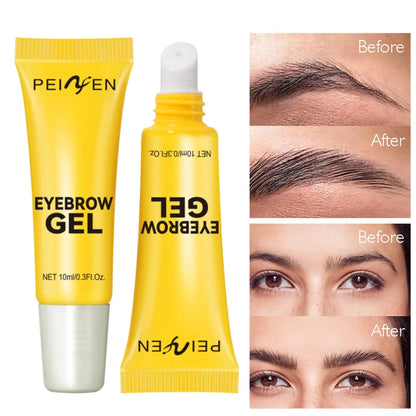 3pc Waterproof Eyebrow Glue -Prevent smudging, provides long-lasting hold,and creates a natural look