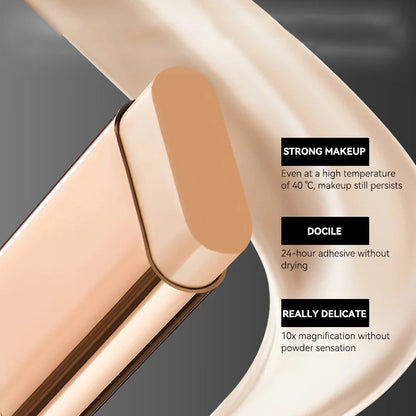 Base makeup foundation stick-Fully moisturizes and covers acne, eyes and stains convenient for travel