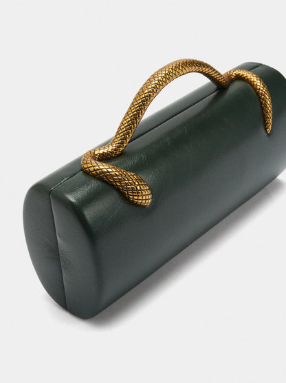 Gold Closure Box Clutch Bag women
