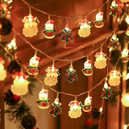 Christmas series light string three in one LED decorative light