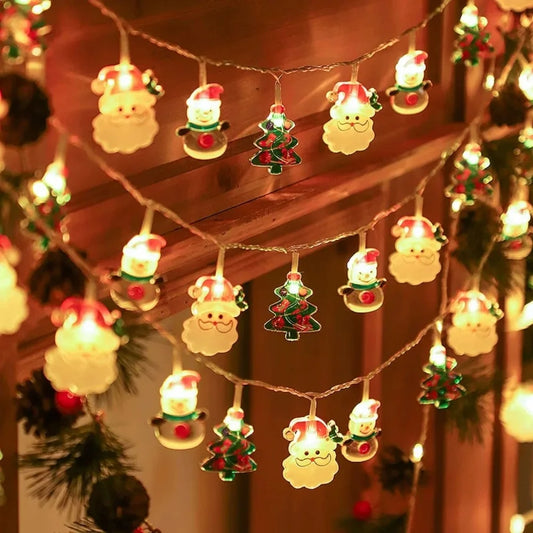 Christmas series light string three in one LED decorative light