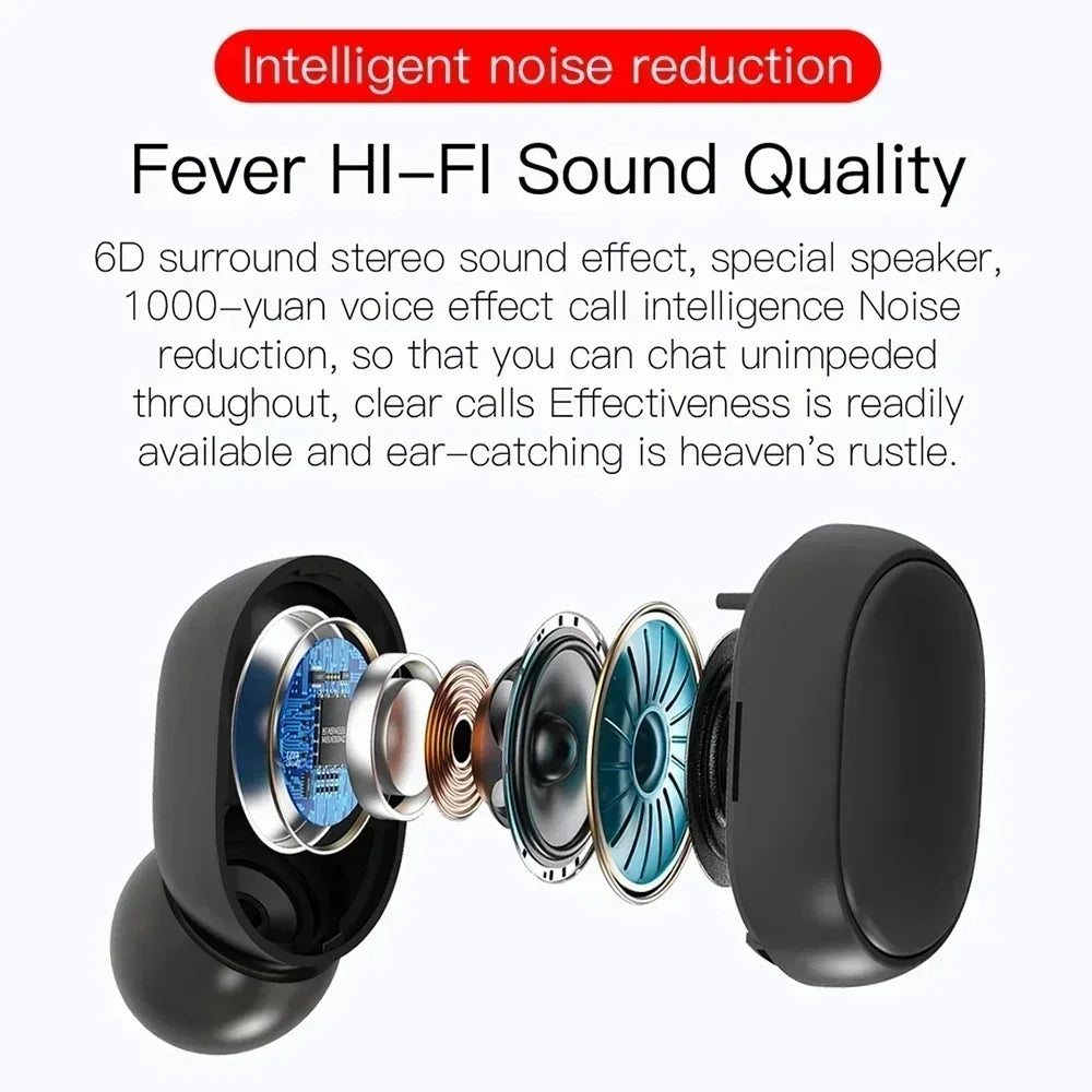 Wireless Bluetooth Earphones Wireless Earbuds Foldable Fone Bluetooth Headphones Save Space in Travel Bags and Backpacks